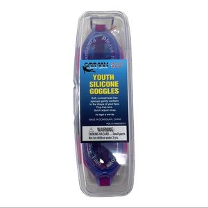 Youth Swim Goggles Cayman Swim Gear Pro-Sport Series Pink Blu3 3Y+